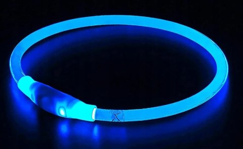 OBROŻA ŚWIECĄCA LED DLA PSA REGULOWANA USB OBROŻA ŚWIECĄCA LED DLA PSA REGULOWANA USB