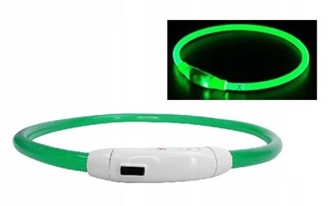 OBROŻA ŚWIECĄCA LED DLA PSA REGULOWANA USB OBROŻA ŚWIECĄCA LED DLA PSA REGULOWANA USB