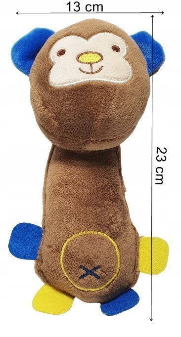 ZABAWKA dla psa PLUSZOWA materiałowa Z PISZCZAŁKĄ DUŻA MOCNA 22 cm ZABAWKA dla psa PLUSZOWA materiałowa Z PISZCZAŁKĄ DUŻA MOCNA 22 cm