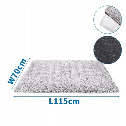MATA TERMICZNA DLA PSA KOTA POSŁANIE LEGOWISKO ŁOŻKO 70X115cm MATA TERMICZNA DLA PSA KOTA POSŁANIE LEGOWISKO ŁOŻKO 70X115cm
