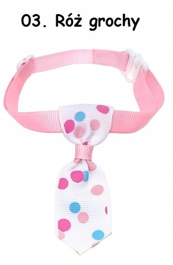 KRAWAT DLA PSA KOTA OBROŻA ozdobna dekoracja ŚWIĘTA URODZINY ŚLUB 20-36 cm KRAWAT DLA PSA KOTA OBROŻA ozdobna dekoracja ŚWIĘTA URODZINY ŚLUB 20-36 cm