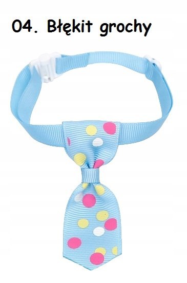 KRAWAT DLA PSA KOTA OBROŻA ozdobna dekoracja ŚWIĘTA URODZINY ŚLUB 20-36 cm KRAWAT DLA PSA KOTA OBROŻA ozdobna dekoracja ŚWIĘTA URODZINY ŚLUB 20-36 cm