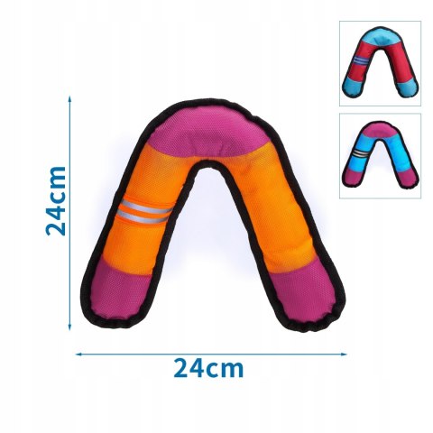 ZABAWKA DLA PSA mocna DO APORTOWANIA rzucania NAUKI PŁYWANIA ODBLASK 24 cm ZABAWKA DLA PSA mocna DO APORTOWANIA rzucania NAUKI PŁYWANIA ODBLASK 24 cm