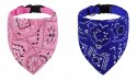 Chusta bandana ozdobna apaszka z obrożą spacerową S dla psa psów 25-40 cm
