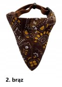 Chusta bandana ozdobna apaszka z obrożą spacerową S dla psa psów 25-40 cm