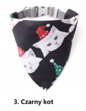 Chusta bandana ozdobna apaszka z obrożą spacerową dla psa psów 18-30cm