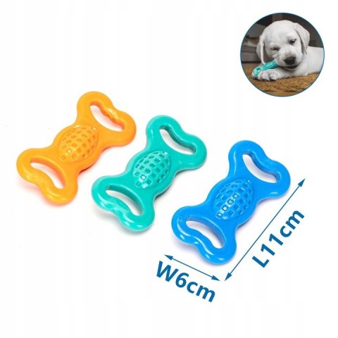 Gryzak dla psa szczeniaka zabawka czyszcząca zęby aport TPR 11 cm Gryzak dla psa szczeniaka zabawka czyszcząca zęby aport TPR 11 cm