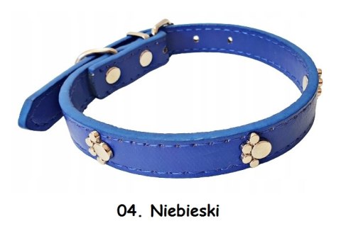 OBROŻA SKÓRZANA REGULOWANA DLA PSA ćwieki 32-40 cm OBROŻA SKÓRZANA REGULOWANA DLA PSA ćwieki 32-40 cm