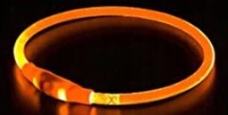 OBROŻA ŚWIECĄCA LED DLA PSA REGULOWANA USB OBROŻA ŚWIECĄCA LED DLA PSA REGULOWANA USB