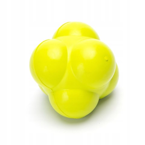 PIŁKA dla psa twarda mocna gryzak zabawka z wypustkami żółta 6,8 cm PIŁKA dla psa twarda mocna gryzak zabawka z wypustkami żółta 6,8 cm