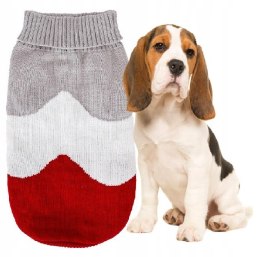 SWETEREK sweter dla psa CIEPŁY rozm. XL _ 40cm