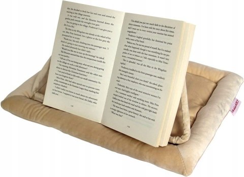 Stojak podstawka na książkę podpórka pod tablet poduszka welur 40x30 Stojak podstawka na książkę podpórka pod tablet poduszka welur 40x30