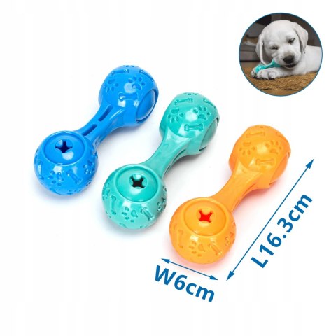 ZABAWKA DLA PSA NA PRZYSMAKI ZABAWKI PISZCZĄCY GRYZAK 16 cm ZABAWKA DLA PSA NA PRZYSMAKI ZABAWKI PISZCZĄCY GRYZAK 16 cm