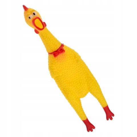 Zabawka gumowa KURCZAK dla psa piszcząca 16 cm Zabawka gumowa KURCZAK dla psa piszcząca 16 cm