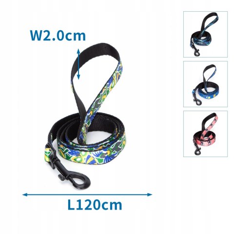 Smycz dla PSA mocna tradycyjna wzory 120 cm Smycz dla PSA mocna tradycyjna wzory 120 cm